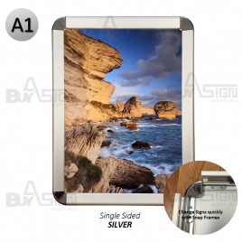 Poster Frames - A1 Silver